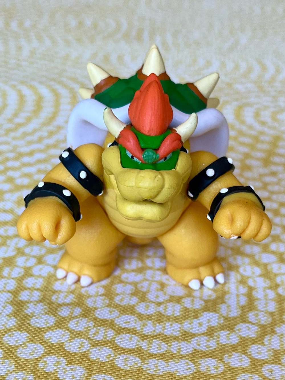 2014 Mario Bowser Action Figure Toy - Yellow, Green & Red